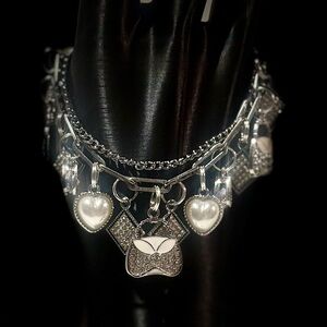 Elegant Silver Charm Bracelet